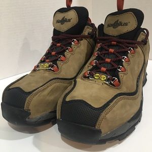 Nautilus Men’s Safety Brown Work Shoes Size 13